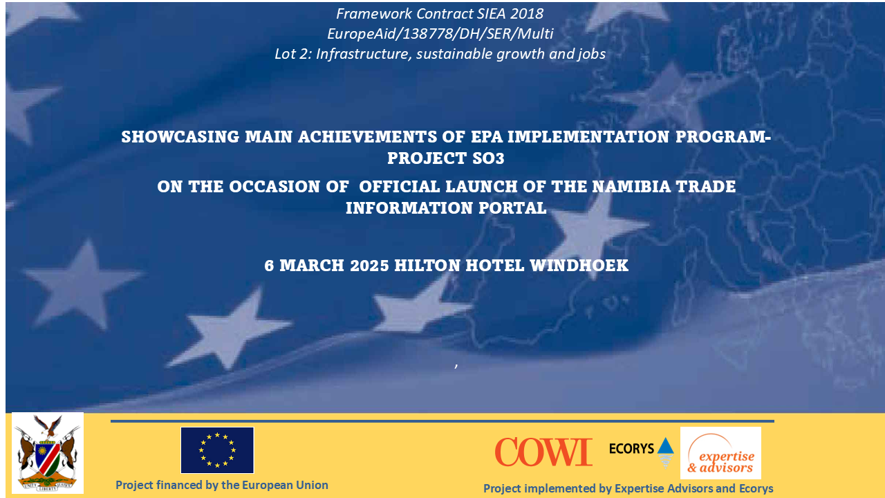 Showcasing EU-Namibia - A Partnership That’s Working